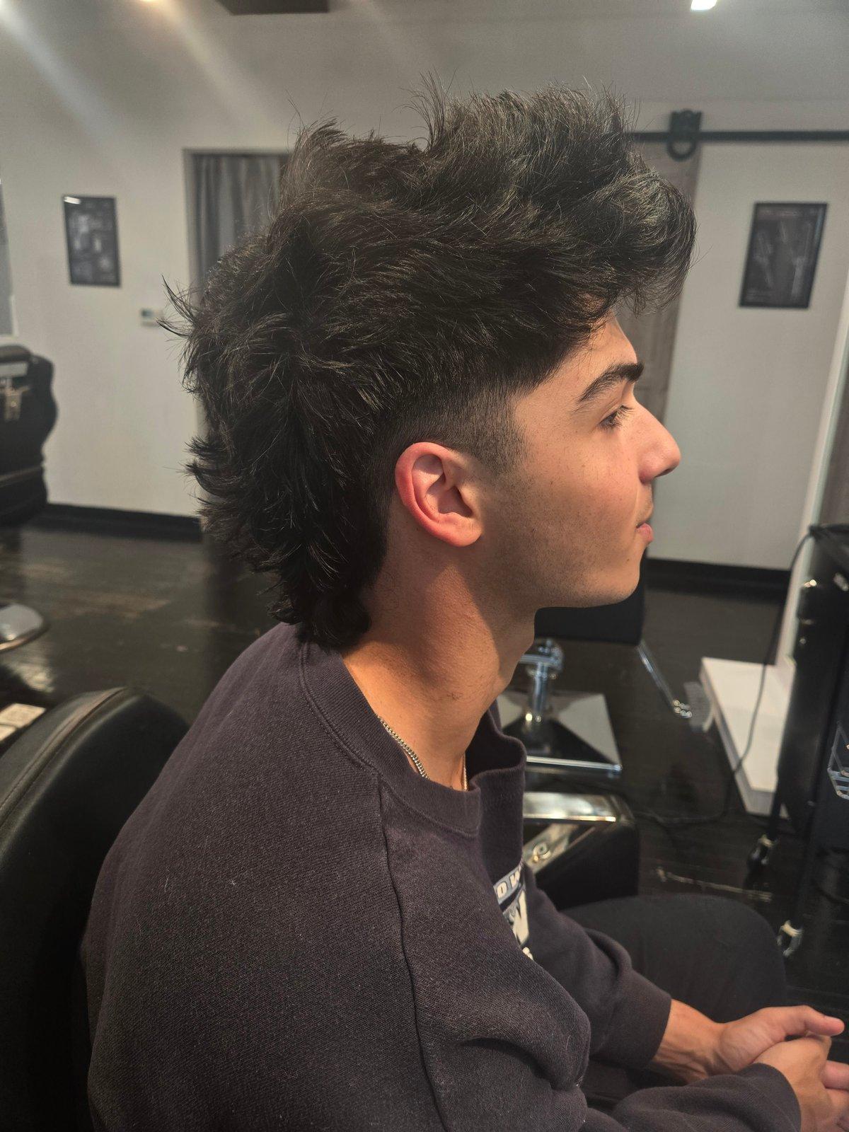 Classic taper haircut